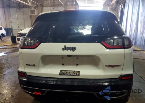 2019 Jeep Cherokee Trailhawk z USA, uszkodzony, nr VIN 1C4PJMBX1KD341531